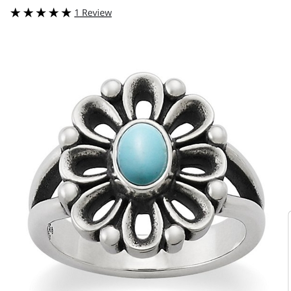 James Avery De Flores ring size 5.5 - Picture 2 of 2